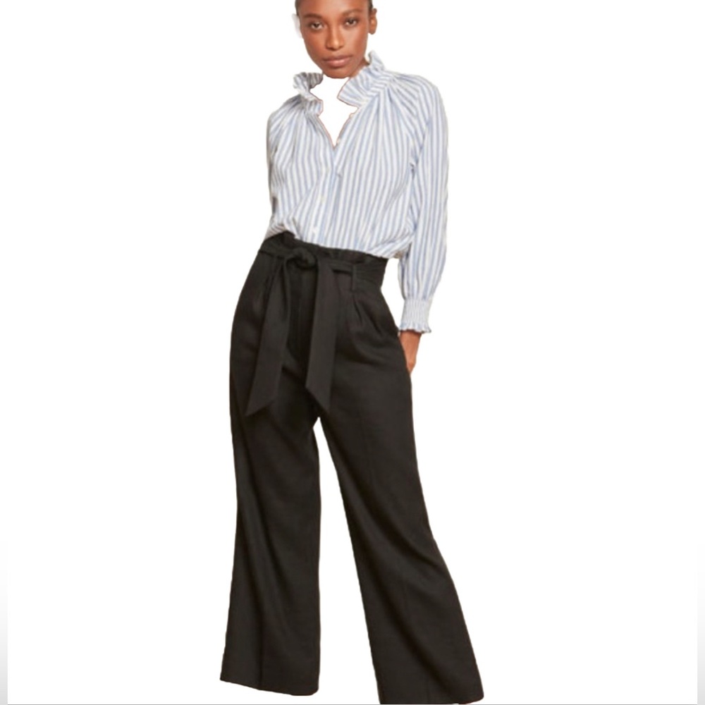 Veronica Beard Elice Paper Bag Size 16 High Designer Luxe Tailored Trousers